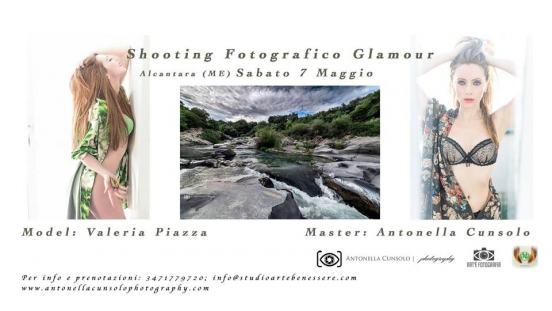 Shooting Fotografico Glamour: 7 Maggio 2016 Alcantara (ME)