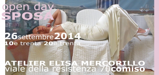 Open Day Sposa venerdi 26 settembre 2014 Cosimo (RG)