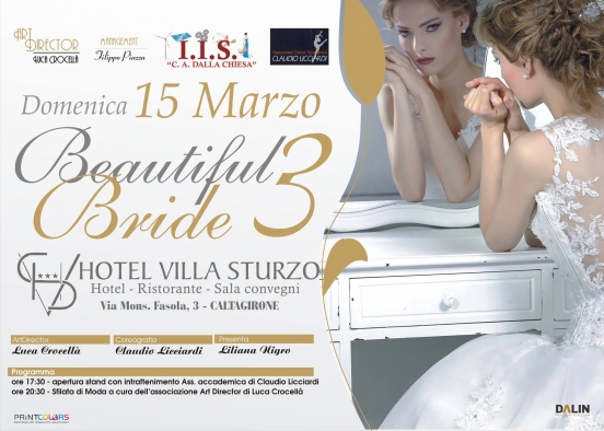 Beautiful Bride: Dal 14 al 15 Marzo Caltagirone (CT)