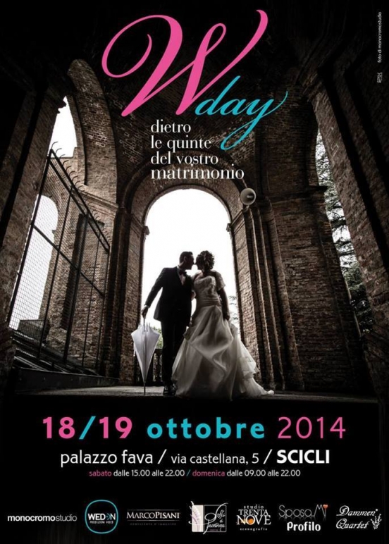 Wday dietro le quinte del vostro matrimonio 18/19 ottobre 2014 Scicli (RG)