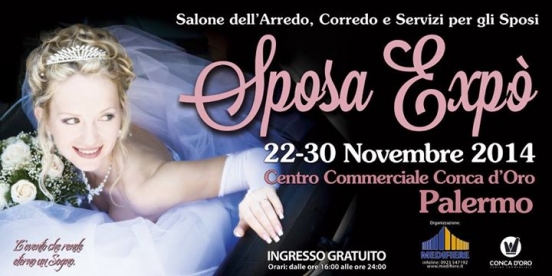 Sposa Expò: dal 22 al 30 novembre 2014 Palermo