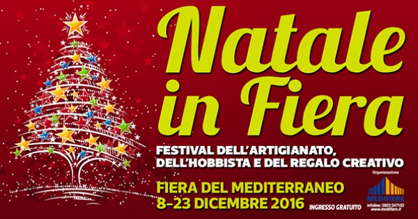 Natale in Fiera: Dall' 8 al 18 Dicembre 2016 fiera del mediterraneo Palermo