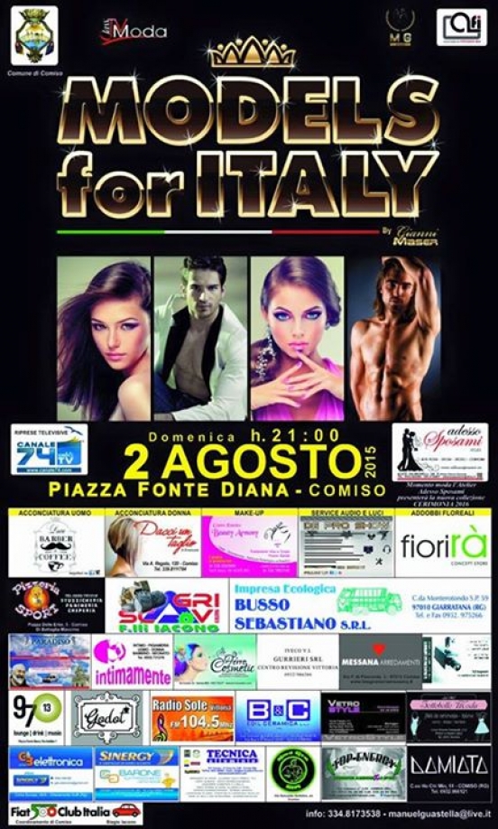 Models For Italy: 2 Agosto 2015 Comiso (RG)