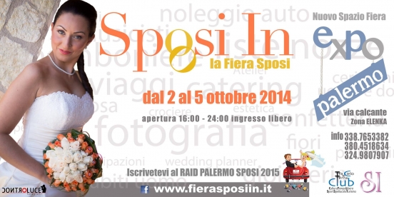 Fiera Sposi In dal 02 al 05 ottobre 2014 - Palermo
