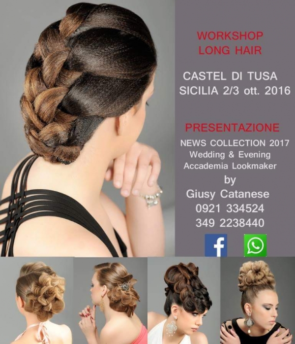 WorkShop Long Hair: 2 e 3 Ottobre 2016 Castel di Tusa (ME)