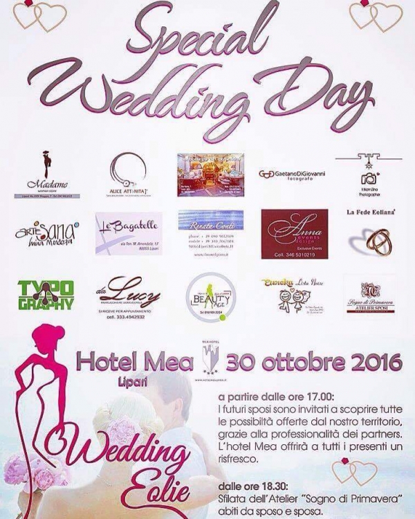 Special Wedding Day: 30 Ottobre 2016 Lipari (ME)