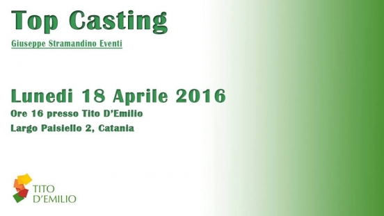 Model Casting: 18 Aprile 2016 Catania