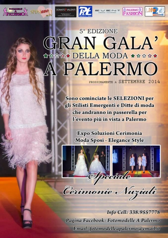 5° edizione Gran Galà della Moda a Palermo