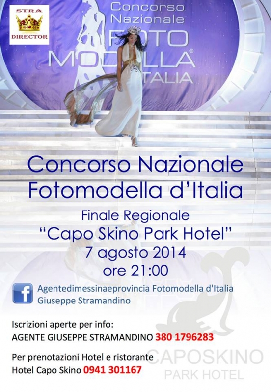 Concorso Nazionale Fotomodella d'Italia finale regionale 7 agosto 2014 Gioiosa Marea (ME)