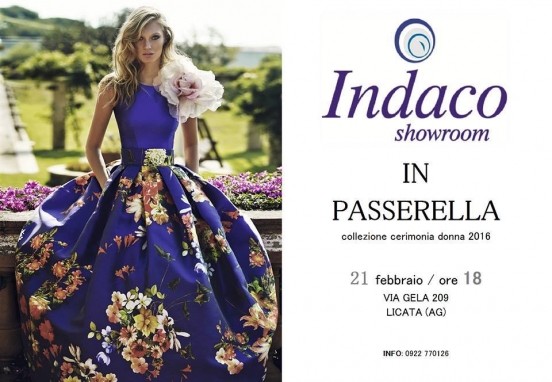 Indaco Showroom IN PASSERELLA: 21 Febbraio 2016 Licata (AG)