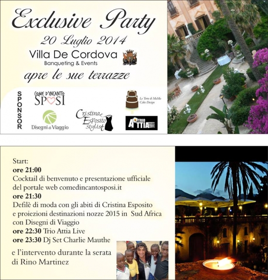 Exclusice Party 20 Luglio 2014 Palermo
