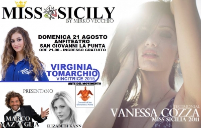 Miss Sicily: 21 Agosto 2016 San Giovanni La Punta (CT)