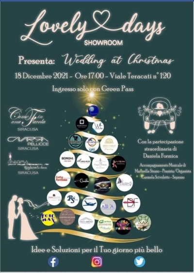 Lovely Days Showroom - Wedding at Christmas 18 Dicembre 2021