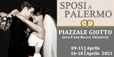 Fiera Sposi a Palermo dal 09-11 e dal 16-18 Aprile 2021