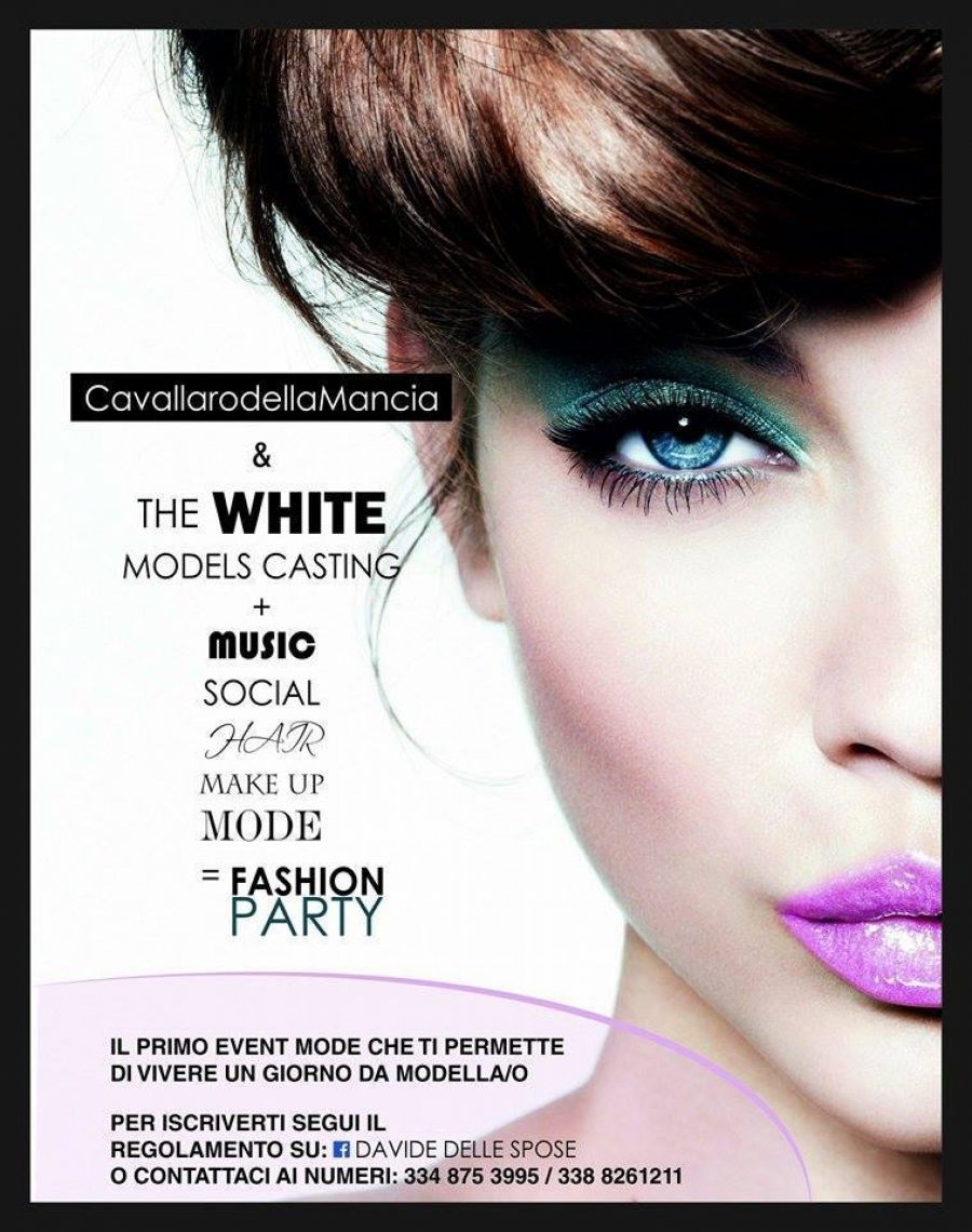 The WHITE Models Casting: 4 dicembre 2015 Caltanissetta