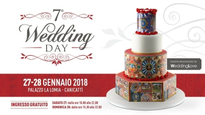 7° Wedding Day: 27 e 28 Gennaio 2018 Canicattì (AG)