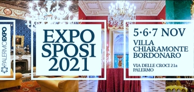 Expo Sposi 2021: 5-6-7 Novembre 2021 Palermo