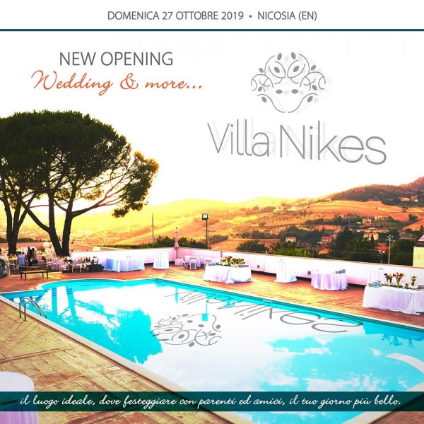 Villa Nikes New Opening, Wedding & More: 27 Ottobre 2019  Nicosia (EN)