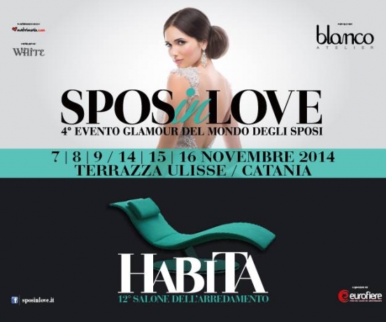 4 edizione di Sposinlove 7 8 9 - 14 15 16 Novembre 2014 - Terrazza Ulisse Catania