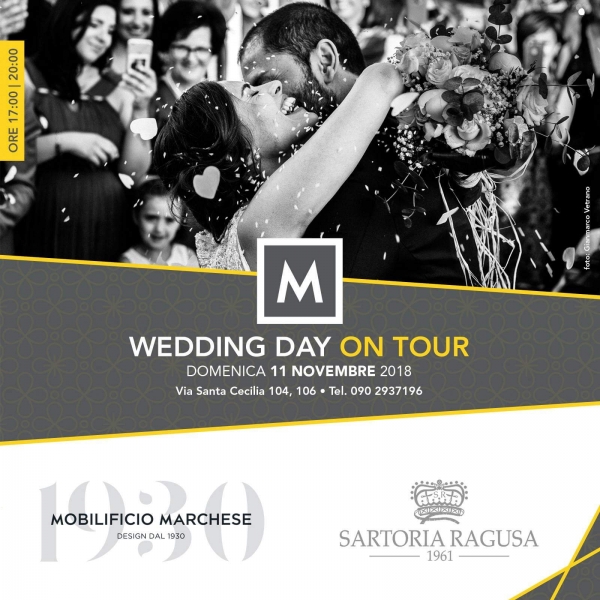Wedding Day on Tour: 11 Novembre 2018  Messina