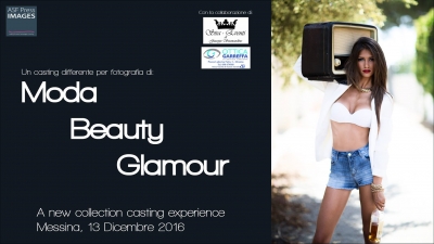 Un casting Differente per fotografia di Moda, Beauty e Glamour: 13 Novembre 2016 Pistunina (ME)