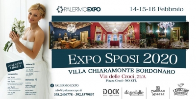 Expo Sposi 2020: Dal 14 al 16 Febbraio 2020 Palermo