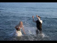 Reportage post-nozze in acqua