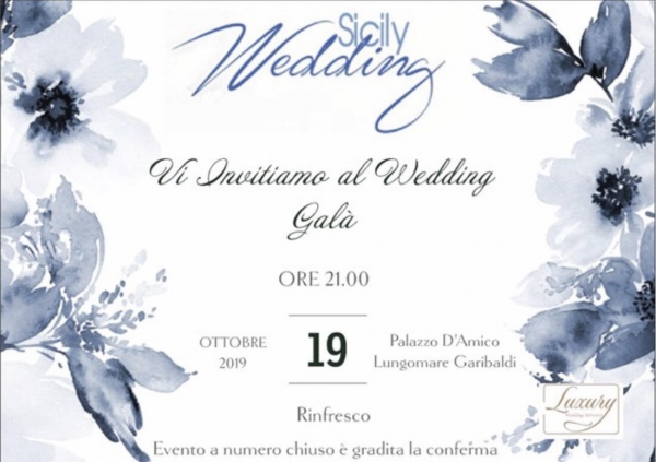 Modulo partecipazione serata di gala Sicily Wedding