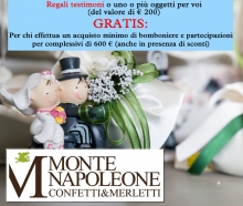 Montenapoleone: Promo Regali Testimoni