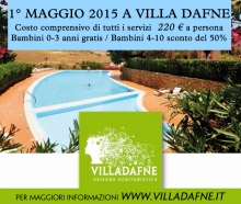 Villa Dafne Agriturismo: Promo 1° Maggio 2015
