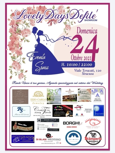 Lovely Days Defilè - Evento Sposa 24 Ottobre 2021 Siracusa