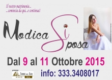 Modica SiSposa: Dal 9 all'11 Ottobre 2015 Modica (RG)