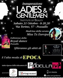 Inaugurazione Ladies & Gentlemen Institute of Beauty: 31 Ottobre Pozzallo (RG)