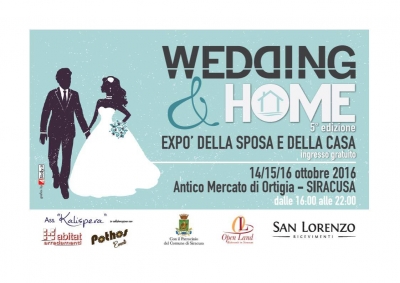 Wedding & Home: Dal 14 al 16 Ottobre 2016 Ortigia (SR)