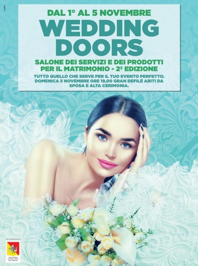 Wedding Doors: Dal 1 al 5 Novembre 2017 Catania