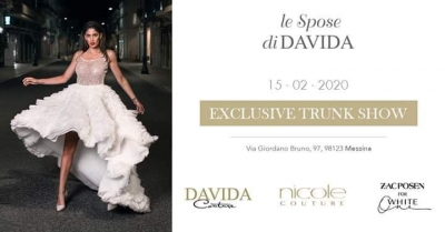Trunk Show - Le spose di Davida: 15 Febbraio 2020 Messina