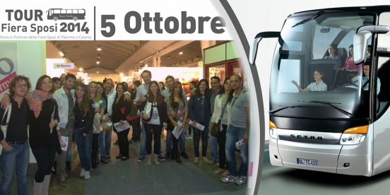 Tour Fiere Sposi Palermo - 5 Ottobre 2015