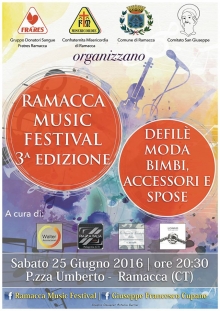 Ramacca Music Festival - Defilè: 25 Giugno 2016 Ramacca (CT)