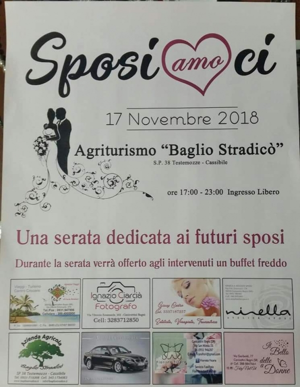 Sposiamoci: 17 Novembre 2018 Cassibile - Siracusa (SR)
