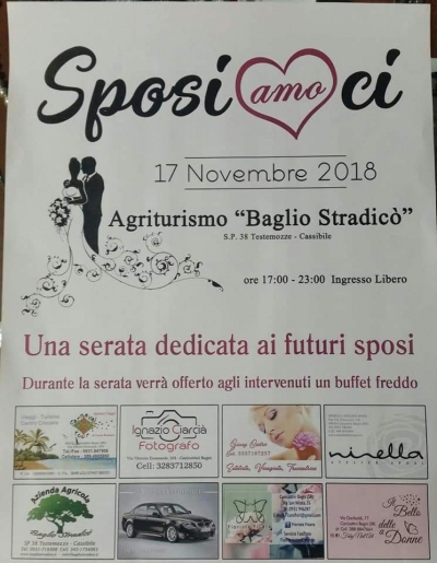 Sposiamoci: 17 Novembre 2018 Cassibile - Siracusa (SR)