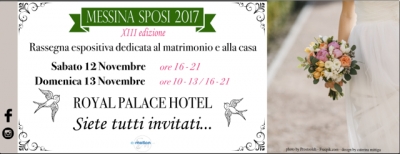 Messina Sposi 2017: 12 e 13 Novembre 2016 Messina