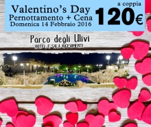 Parco degli Ulivi: Pacchetto San Valentino 2016