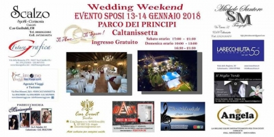 Wedding Weekend: Dal 13 al 14 Gennaio 2018 Caltanissetta