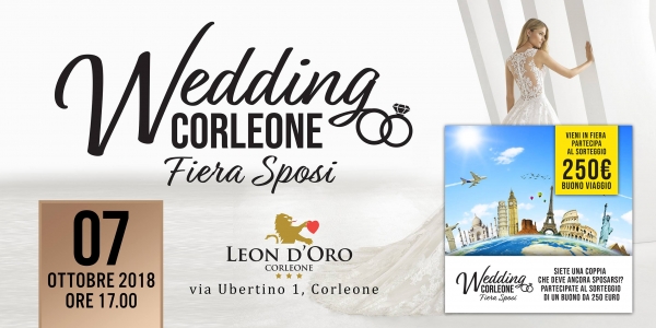 Wedding Corleone - Fiera Sposi: 7 Ottobre 2018 Corleone (PA)