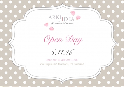 Arkidea wedding planner‎ OPEN DAY: 5 Novembre 2016 Palermo