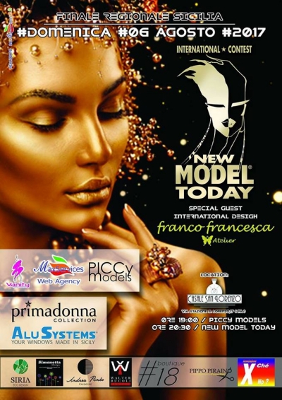 Finale Regionale New Model Today 2017: 6 Agosto 2017 Palermo