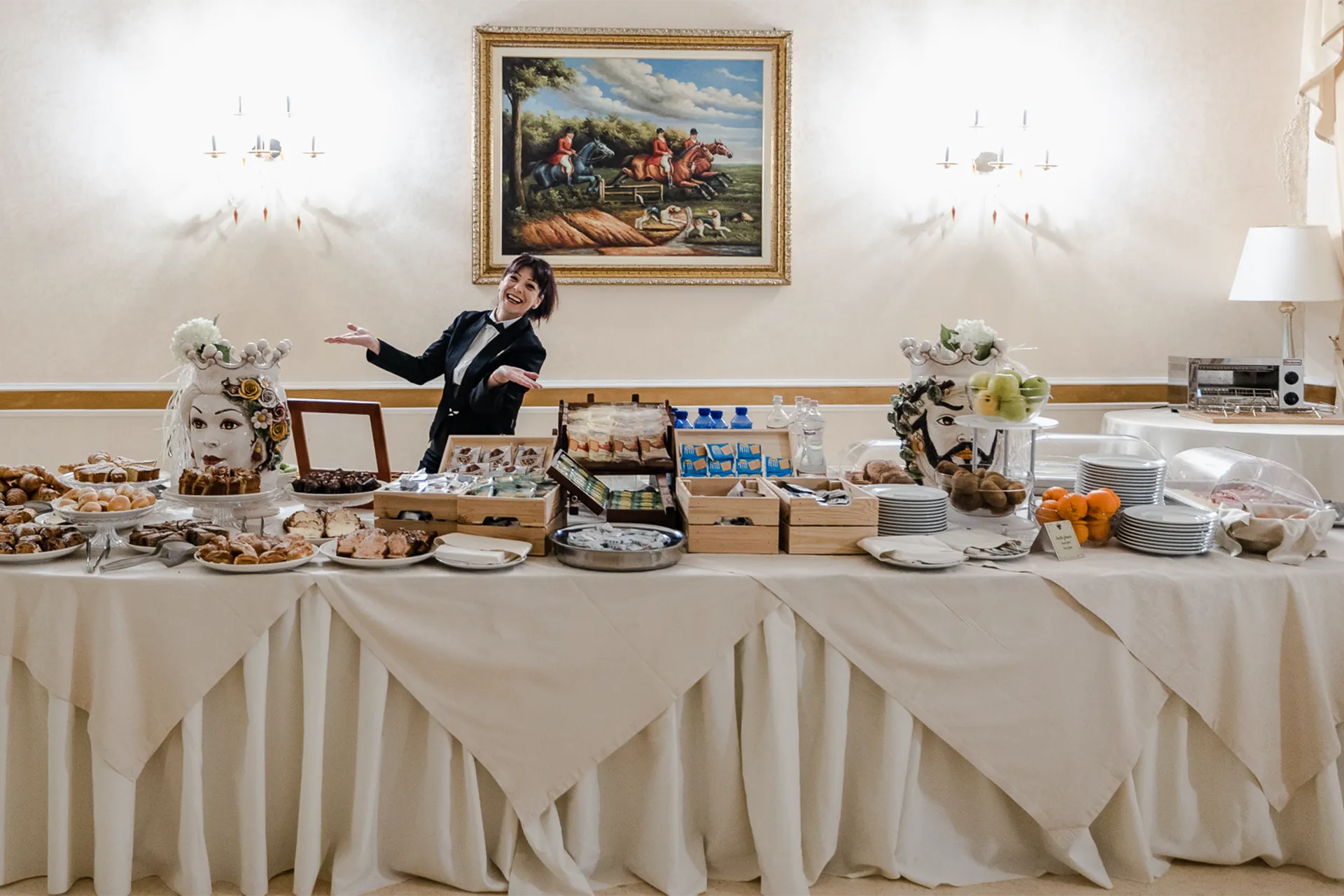 Cerchi una location per eventi a Enna Visita il Federico II Palace Hotel2 colazione13